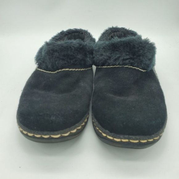 Bare Traps Suede Faux Fur Clogs Size 9M Style: Ellina - Picture 2 of 8